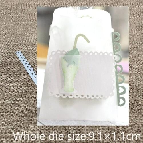 New Design Craft Metal die cuts Cutting Die heart lace edge decoration scrapbooking Album Paper Card Craft Embossing die cuts