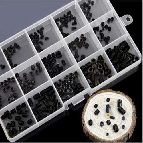 1 box with 300pcs 12.9 screws set M3 M4 M5