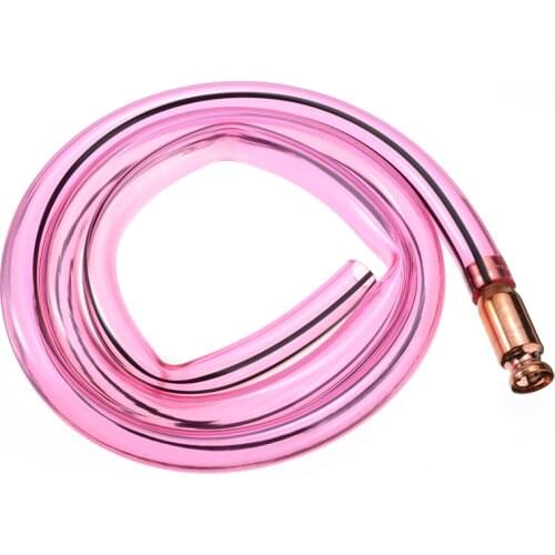 1pc 25mm x 2m Car Auto Fuel Transfer Hose Copper Jiggler Jiggle Siphon Pump PVC Hose Pipe Accessories Parts