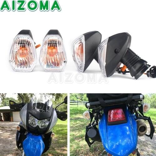 4Pcs Motorcycle Front Rear Turn Signal Light Indicator Light OEM For KAWASAKI NINJA ZX-6R 636 600 ZX-6RR KLE500 KLR650 2005-2018