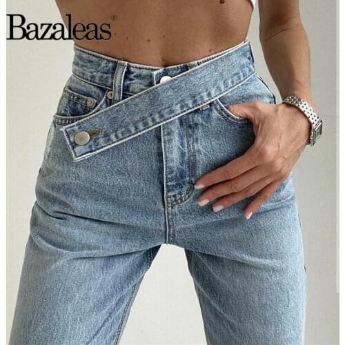 Bazaleas Women's Loose Jeans