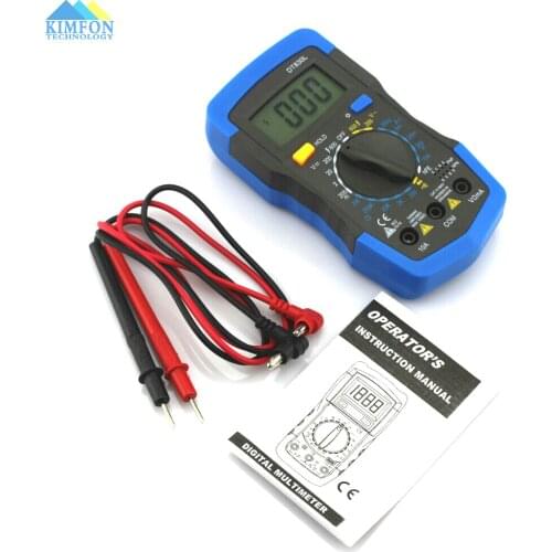Free DHL Fedex 20pcs/lot Genuine DT830L/A830L Mini Portable Digital Multimeter