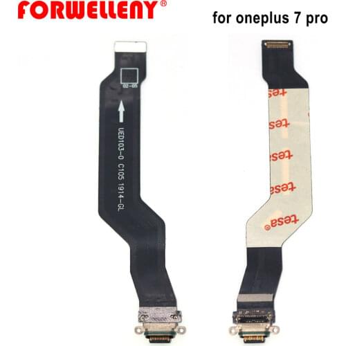 For oneplus7 oneplus 7 GM1903 Type C USB Charger Charging Port Dock Connector Flex Cable Replacement Part