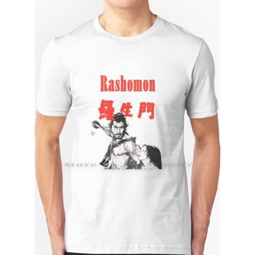Rashomon T Shirt 100% Pure Cotton Seven Akira Kurosawa Ozu Kung Fu Cinema Bruce Lee Toshiro Mifune Ingmar Bergman
