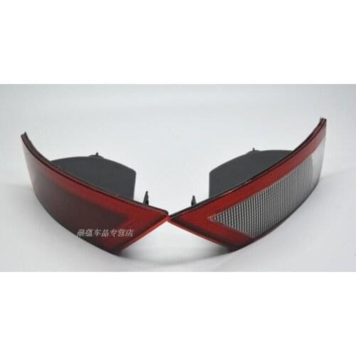 Eosuns Halogen Rear Bumper Light Rear Fog Lamp Brake Light for Ford Focus 2009-13, 2pcs