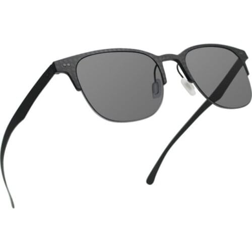 High-end luxury carbon fiber polarized sunglasses 2020 3 colors men and women light half-frame glasses gafas oculos de sol uv400