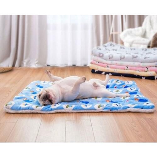Good Quality Dog Cat Rest Blanket Breathable Pet Cushion Dog Cat Bed Soft Warm Sleep Mat