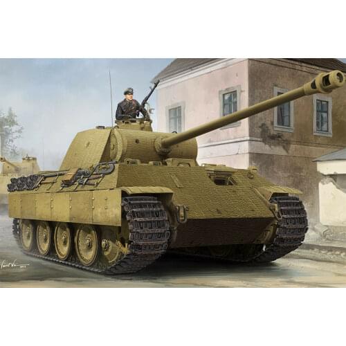 Hobby Boss 84506 1/35 Loepard A Sd.Kfz.171 PzKpfw Ausf Zimmerit Model Tank Car TH08004-SMT6