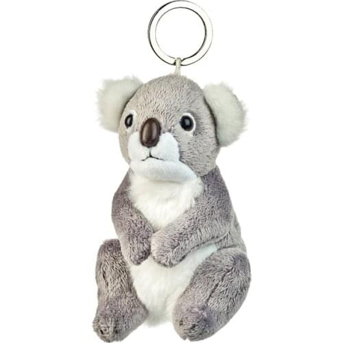 National Geographic New kinds of plush key chain animals for women or men hand bag car keyring plush dolls