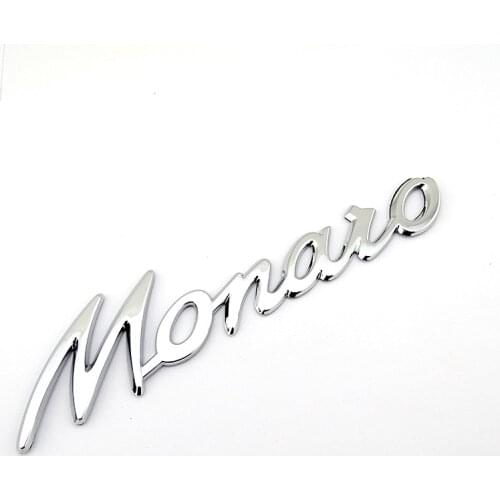 Adhesive Chrome Color Car Sticker Trunk Logo V2 VZ GTO HK HT HG HQ VY CV8 Monaro Emblem Badge