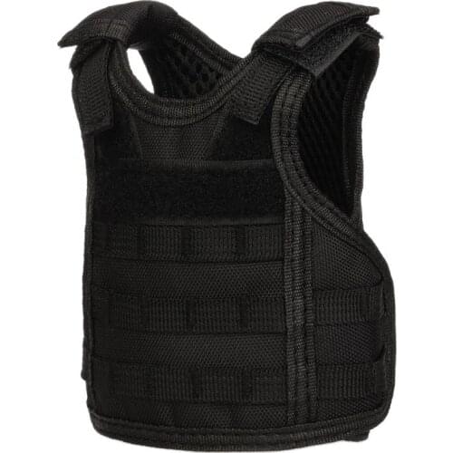 PROTECTOR PLUS Tactical Beer Bottle Cover Military Mini Miniature Molle Vest Personal Bottle Drink set Adjustable Shoulder Strap