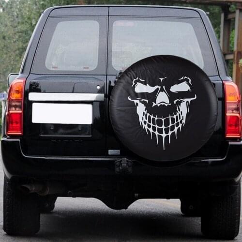 Heavy-Duty PVC Leather Spare Wheel Tire Cover Case Pouch Protector Bag For Ford Troller Ecosport Nissan Patrol SAFARI GRX