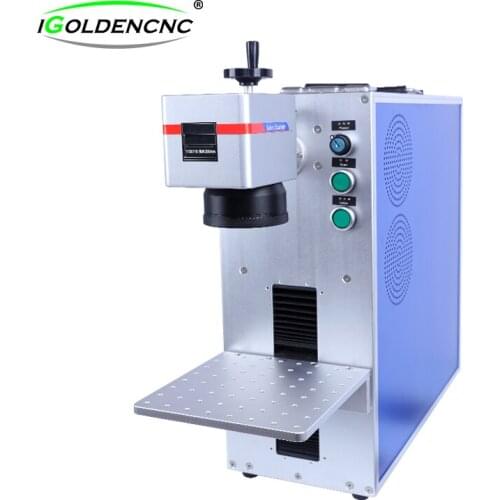 20w 30w fiber laser marking machine desktop laser printing marker engraving jewellery
