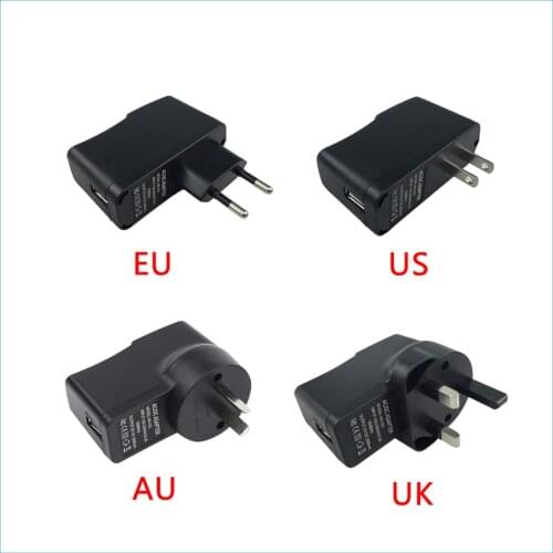 S ROBOT 5V 2A Power Charger EU / US / AU / UK USB Power Adapter for Raspberry Pi Zero W / Zero 1.3 RPI171