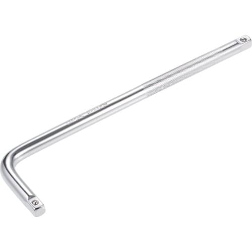 Uxcell 1Pcs Socket Breaker Bar L-Shape Extention Bar Wrench 1/2 1/4 3/8-Inch Square Drive Cr-V Steel to Assemble Manipulate