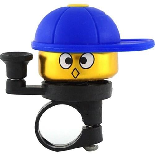 1pcs Cartoon Boy Shape Bicycle Bells Shining Mountain Bike Handlebar Bell Mountain Bike Horn Baby Carriage Bell