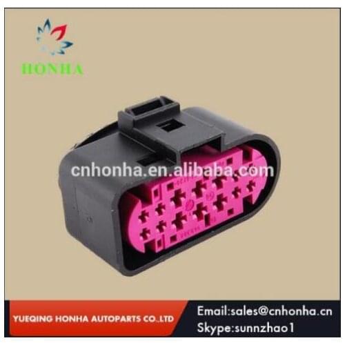 14 Pin/Way Car Headlight Xenon Lamp Plug Connector Auto Xenon Headlights Lamp Socket 1J0973737