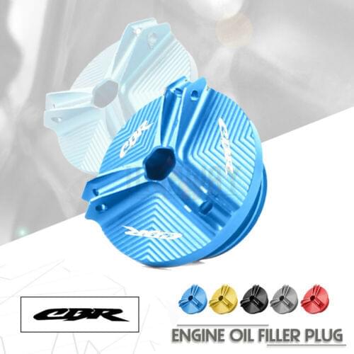 Motorcycle Accessories Engine Oil Drain Plug Sump Nut Cup Cover Oil Filler Cap for HONDA CB650R CBR650R CBR500R CB1000R