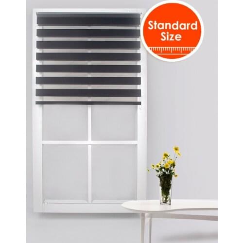 Big Windows Zebra Roller Blinds 38mm Alum tube Heavy duty for bedroom For huge window for livingroom Standard Size window shades