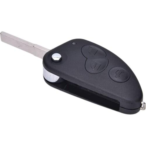 Car Replament Key Case 3 Buttons Flip Remote Key Case Shell For Alfa Romeo 147 156 166 GT JTD TS