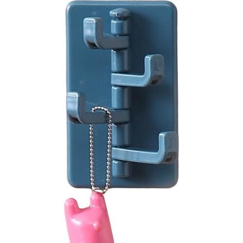 Faroot Multi Clothes Hanger Wall Mounted Coat Hook Decorative Key Holder Hat Scarf Handbag Storage Hanger Bathroom Rack