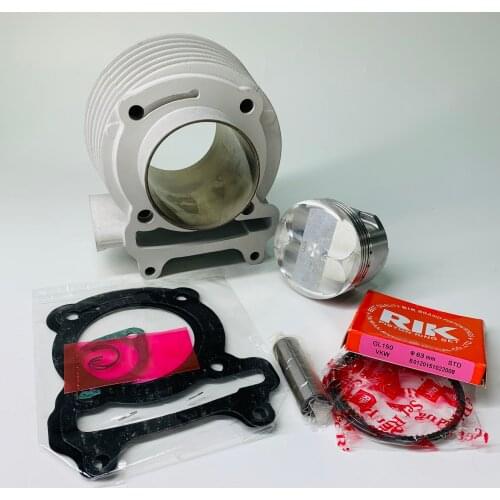 KYMCO G5 Cylinder Kit 63mm 15mm Pin 180cc MTRT Big Bore Piston Ceramic Nicasil Set Racing Tuning Engine Parts Kymco 125 BWSP