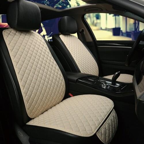 Linen Car Seat Cover Seat Cushion for KIA Sportage Ceed Rio Niro Stinger Optima Soul Forte Spectra Sorentor CAR Accessories