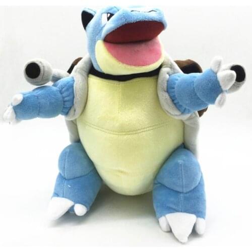 Pokemon 30cm Blastoise lovely Anime Figure Toys Plush Dolls Child Birthday Gift