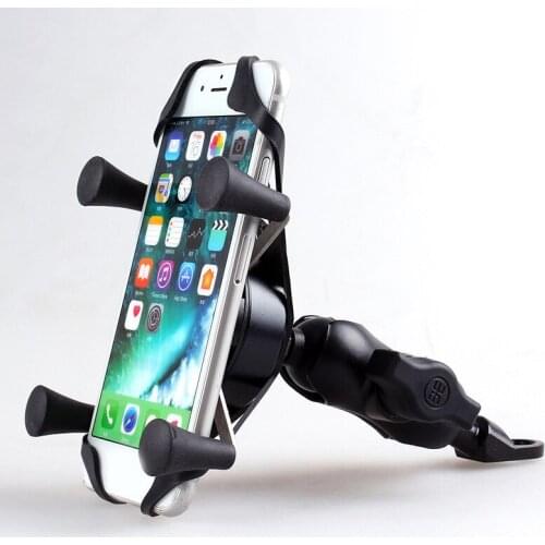 Mobile Phone Brackets Motorcycle Tricycle Electric Vehicle X Type Handlebar Holder NK-Shopping