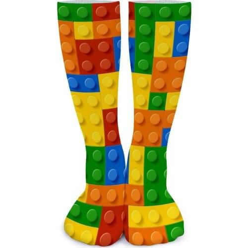 Art Socks Teenage Large Chemical Fiber Stockings Photo Workout Non Slip Elite Socks