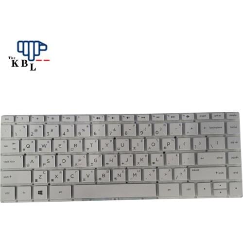 New For HP Pavilion 14-BA 14T-BA 14M-BA 14-BS TW Language White Laptop Keyboard FRU 2B-AB204Q100
