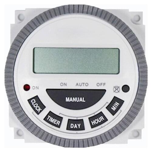 Panel Mount CN304A 16A Digital LCD Programmable Timer Relay Switch