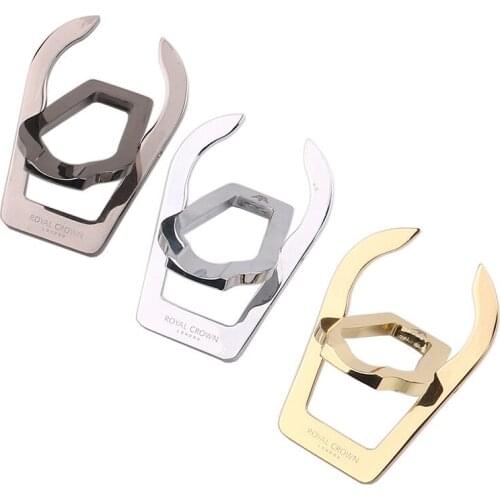 Stainless Steel Folding Tobacco Pipe Stand Rack Single Pipe Metal Smoking Cigar Pipe Stand Smoking Tool Accessories