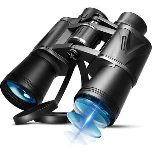 Professional Binoculars Powerful 20x50 Telescope Night Vision BAK4 Prism Binocular telescope for Camping Hunting Concert