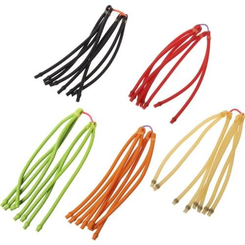 Slingshot Slingshot Band Fishing Bands Shooting Fish Hunting Group Round Bands Latex Tube Outdoor Replacement Elastic Powerful