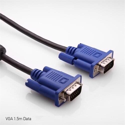 S-link SL-VGA16 VGA Data Cable, 1,5 Meter, Monitor and Computer Connection, Image Transfer