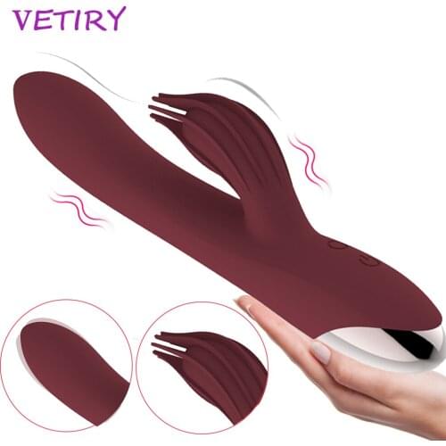 VETIRY 10 Speeds Vibrators For Women Clitoris Magic Wand Vagina Massager G Spot Vibrator Dildo Sex Toys For Woman Sex Toys Femme