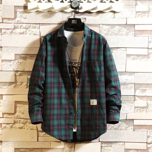 Wetailor Mens Flannel Shirts