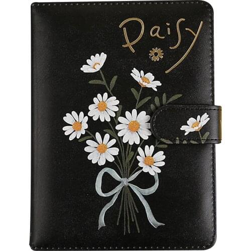 Daisy Notebook Home School Supplies for College Students With Daisy Decor Magnetic Notebook 17.3*12.8*2cm