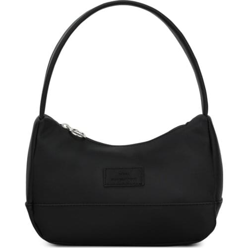 Womens Black Baguette Bag 197 Luxury Designer Handbag Shoulder Brand Evening Mini