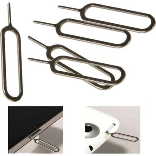 1000pc Sim Card Eject Pin Key Tool Needle SIM Card Tray Holder Eject Pin For all smartphone Take Sim Card Remove Tool Pin Needle