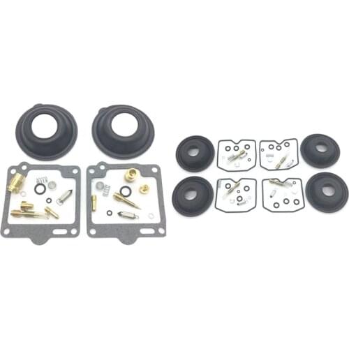 2Set for Virago 1100 XV1100 1988-1999 Carburetor Kit & 4 Set Carburetor Repair Kit with Vacuum Diaphragm for Suzuki