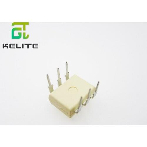 4N25 DIP6 4N25 Transistor output optocouplers PTR 20%, 2.5KV 100PCS