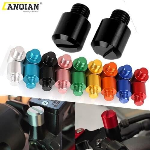 8MM*1.25 For Vespa GTS 250 300 SPRINT PRIMAVERA 150 GTV LXV LX 50 S 125 Motorcycle Accessories Rear View Mirror Hole Plug Screws