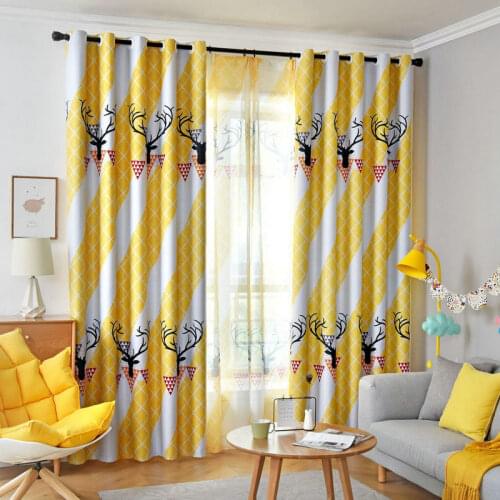 COLORFUL KING Geometric Stripe Modern Simplicity Blackout Curtains Drapes Curtains For Living Room Kitchen Bedroom