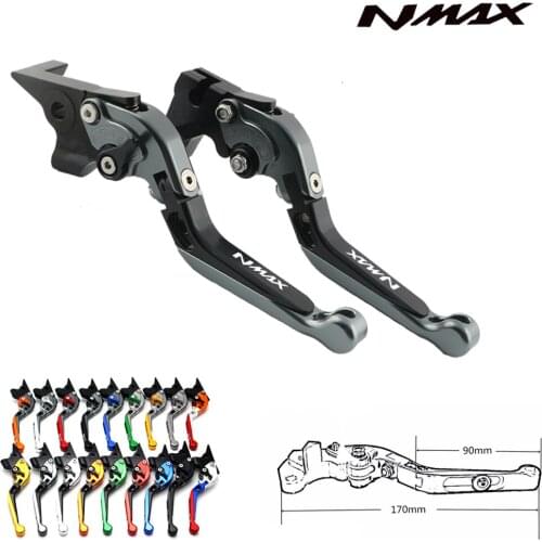 For YAMAHA NMAX 155 125 NMAX155 NMAX125 N-MAX 155 125 2015-2020 Motorcycle Accessories Folding Extendable Brake Clutch Levers