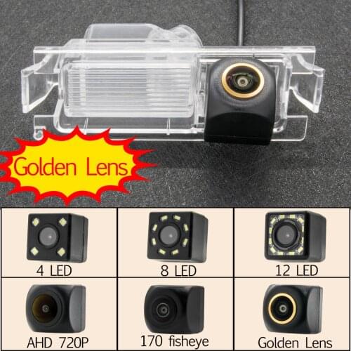 175 Degree 1080P Fisheye Car Reverse Rear View Camera For Kia K2 Rio Sedan Hatchback Ceed Hyundai Accent Solaris Verna Sonata