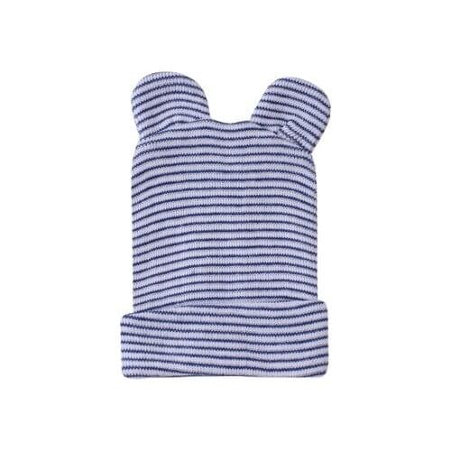 Autumn Winter New Baby Hat Boy Girl Beanies Fashion Ears Bonnet Infant Hats Toddler Kids Outdoor Warm Knitted Beanie Cap