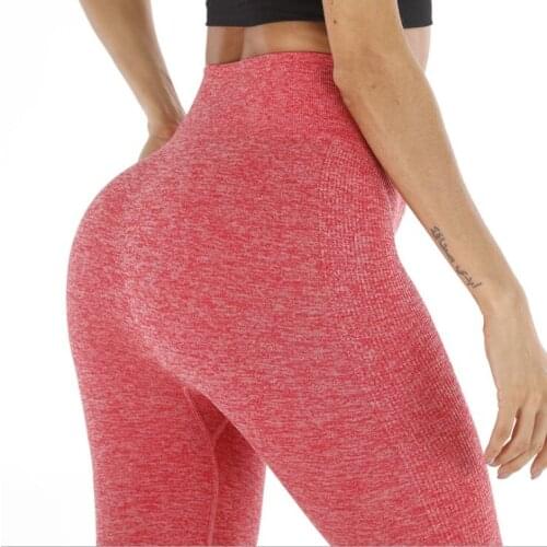 High Waist Workout Leggings Womens Athletic Fitness Sports Gym Running Leggings Female Stretch Skinny Pants Jegging 10 Colors