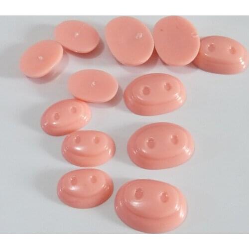 New flat nose 20x27mm-25x34mm animal flat nose plastic doll nose for diy plush toy findings--10pcs/lot